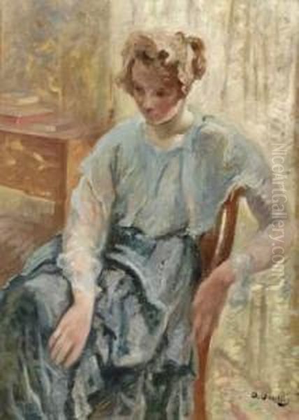Femme Pensive - view 1