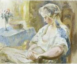 Jeune Fille Assise