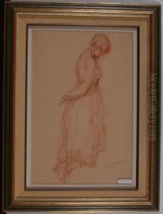 Standing Woman. by Otto Vautier
