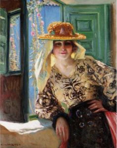 The Woman In The Window by Carlos Vazquez Ubeda