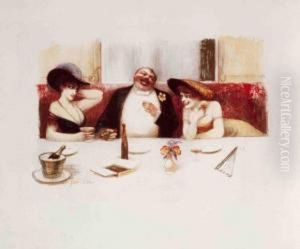 Chez Durand by Jean Veber