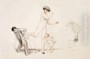 Le Coup De Pied De Venus by Jean Veber