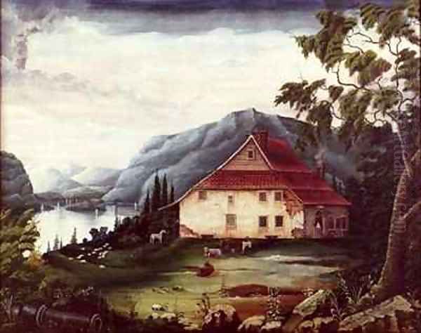 Washingtons headquarters at Newburgh on the Hudson - view 1