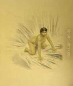 Rena - Femme Grenouille by Jean Veber