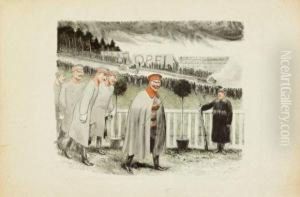Guillaume Ii Au Taunus, Ou Vision D'allemagne. 1907 by Jean Veber
