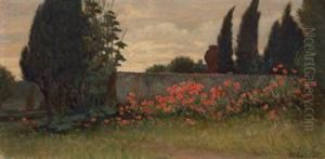 Poppies by Elihu Vedder
