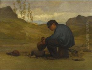 The Tinker by Elihu Vedder