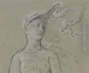 Study For The Phorcydes by Elihu Vedder