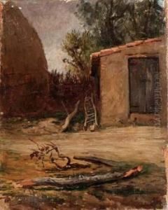 Paesaggio Toscano by Elihu Vedder