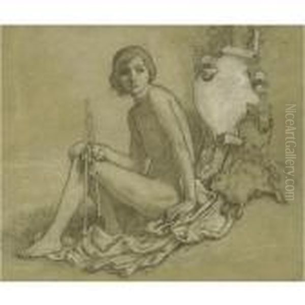 Allegorical Study: A Double-sided Drawing - view 1