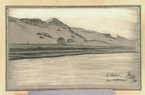 Near Assoman by Elihu Vedder