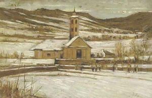 A walk to church by Francesco Filippini