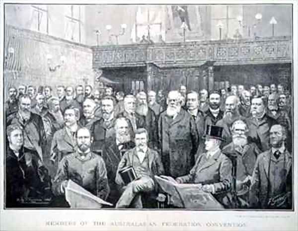 Members of the Australian Federation Convention - view 1