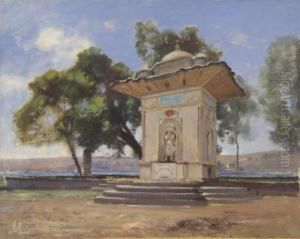 Fontaine Aux Eaux Douces, Pres Du Rive De Bosphore, A Constantinople