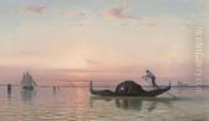Sunset On The Lagoon
