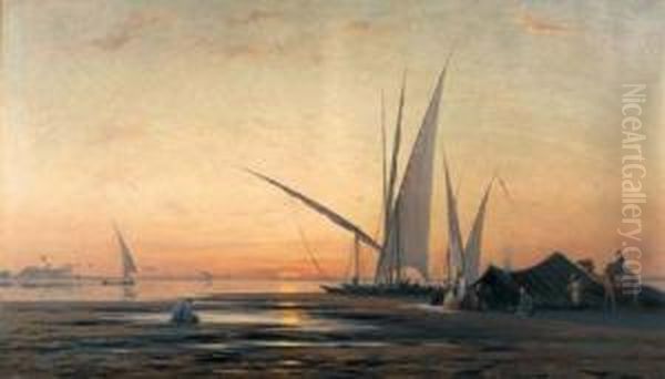 Segelschiffe Auf Dem Nil. - view 1