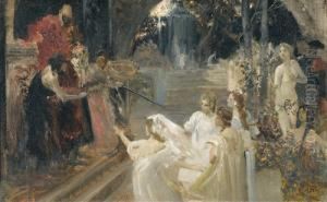 "der Jungbrunnen". by Eduard Veith