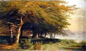 At the Chiemsee by Heinrich Funk