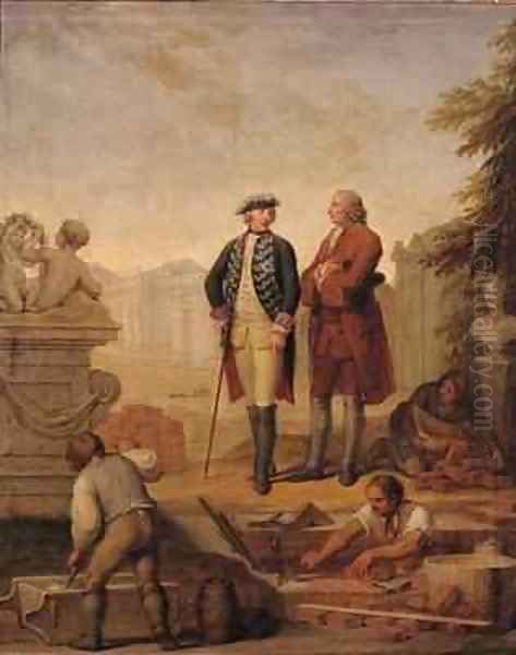 King Frederick II of Prussia - view 1