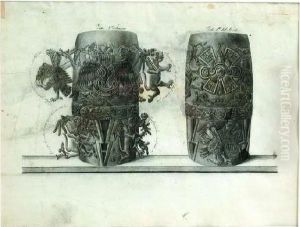 Dibujo Del Huehuetl De Malinalco