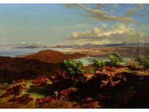 Vue De Mexico En 1882 by Jose Maria Velasco