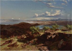 El Valle De Mexico Desde El
Cerro De Santa Isabel (the Valley Of Mexico From The Hillside Of Santa
Isabel) by Jose Maria Velasco