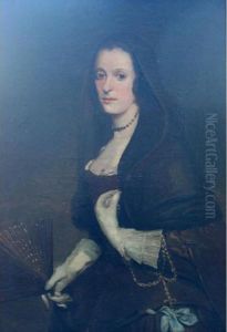 The Lady With A Fan