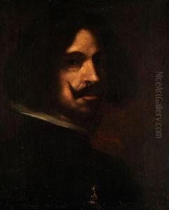 Nach Dem Selbstportrait,
Halbbildnis Mitbart Und Weissem Kragen, Vor Dunklem Hintergrund. Nach Dem Selbstportrait,
Halbbildnis Mitbart Und Weissem Kragen, Vor Dunklem Hintergrund.