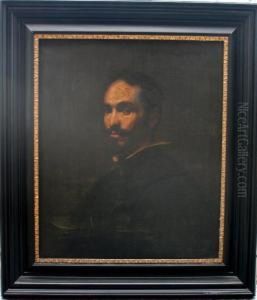 Portrait Of A Man by Diego Rodriguez de Silva y Velazquez
