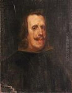 Portrait Of Philip Iv Of Spain by Diego Rodriguez de Silva y Velazquez