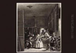 Las Meninas by Diego Rodriguez de Silva y Velazquez
