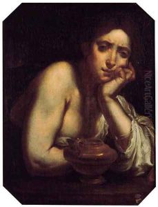 The Penitent Magdalen by Francesco Furini