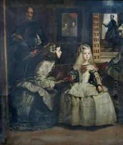Las Meninas (the Maids Of Honour) by Diego Rodriguez de Silva y Velazquez