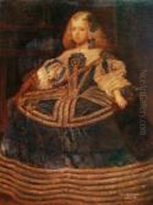 Infanta Margarita Teresa In A Blue Dress