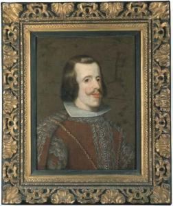 Portrait De Philippe Iv, Roi D'espagne by Diego Rodriguez de Silva y Velazquez