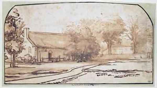 Landscape with a Peasants House - view 1
