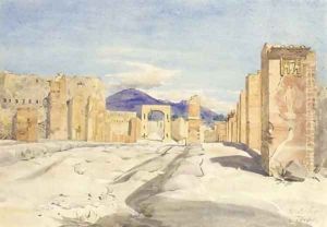 Pompeii, Italy by Alfred Downing Fripp