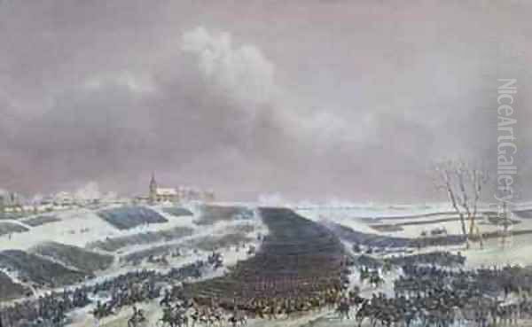 The Battle of Eylau - view 1