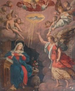 The Annunciation by Marcello Venusti