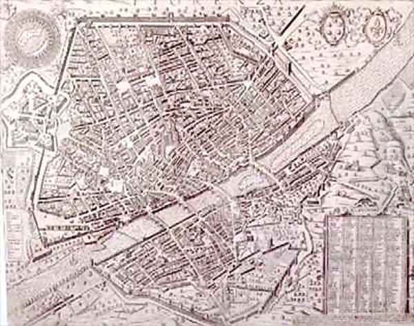 Map of Florence - view 1