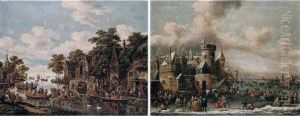 Winter; Summer by Rutger Verburgh