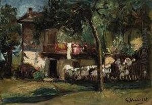 "la Cascina" 1927 by Giulio Romano Vercelli