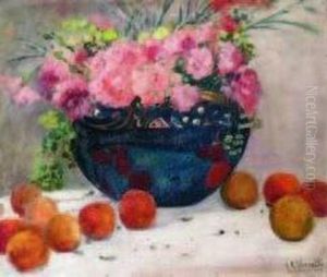 Natura Morta Con Fiori E Frutta