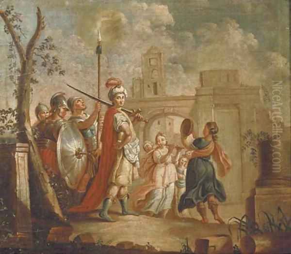 The Entrance of Alexander the Great into Babylon - view 1