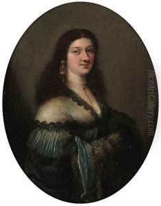 Portriat of a lady by Girolamo Forabosco