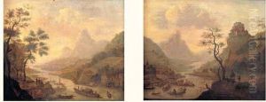 Vues De La Vallee Du Rhin