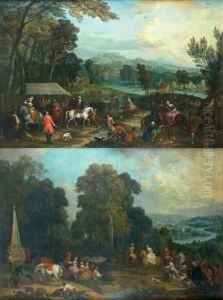 Le Dejeuner De Chasse by Jan Peeter Verdussen