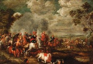 A Cavalry Battle