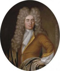 Portrait Of Samuel Iveson, Three-quarter-length, In A Yellowcoat