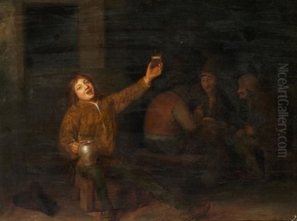 Merry Men In A Tavern - view 1